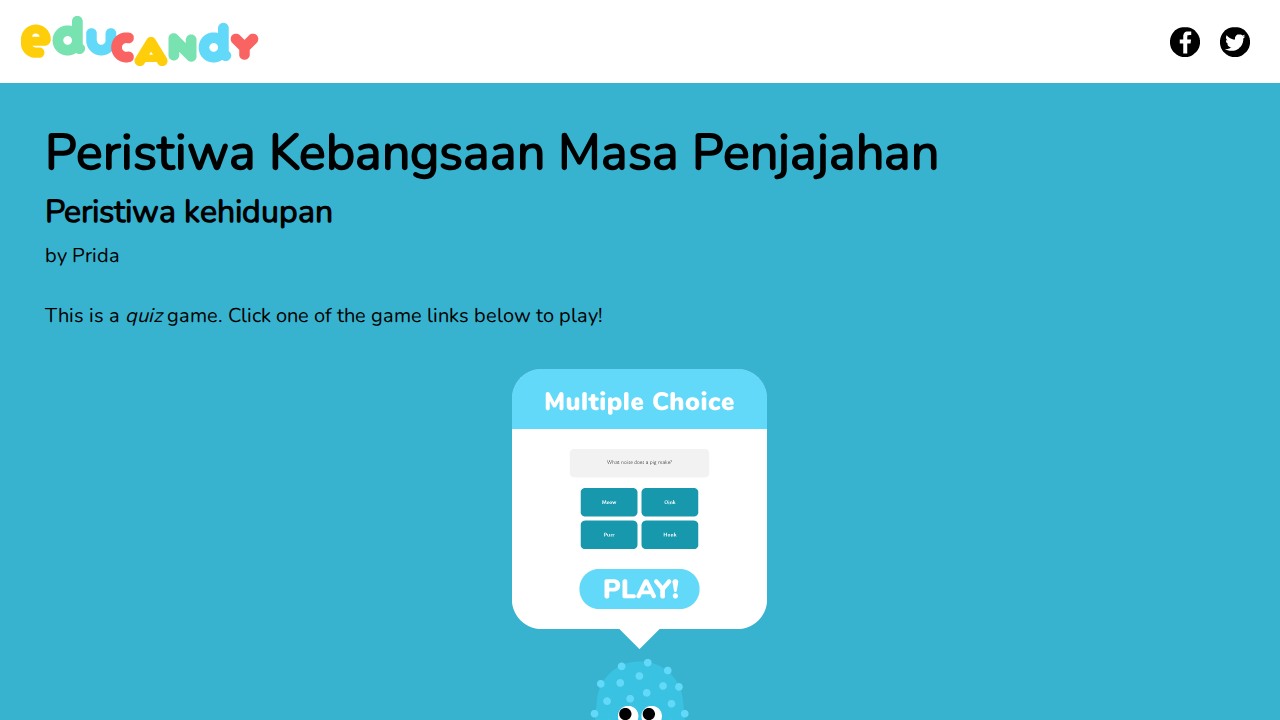 Peristiwa pada Masa Penjajahan Bangsa Indonesia