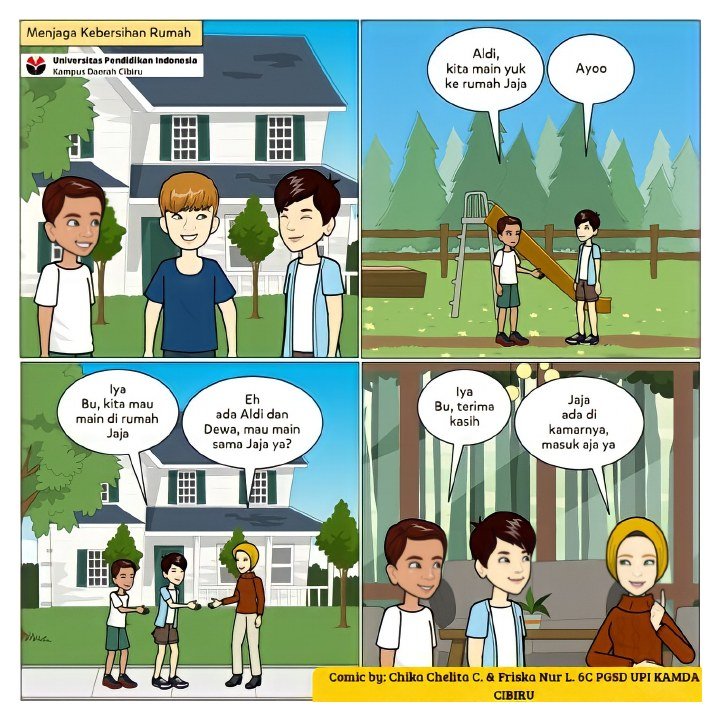 Menjaga Kebersihan Rumah